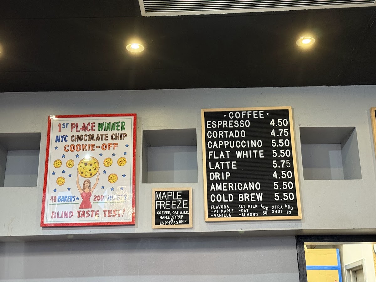 Culture Espresso Menu - Image 2